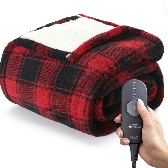 Sunbeam Bedding Heated Throw Blanket Poshmark